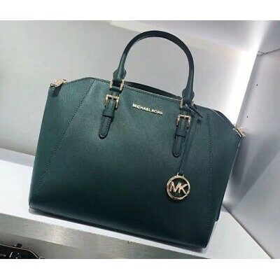 MICHAEL KORS CIARA LARGE TOP ZIP SATCHEL BAG | Shopee Malaysia