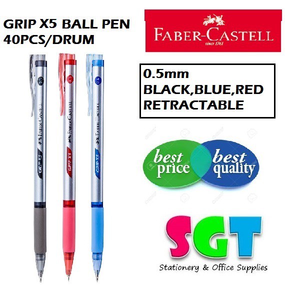 Faber-Castell Grip X Ballpoint Pen Review — The Pen Addict