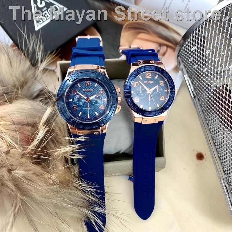 Couple watch hot sale set guess