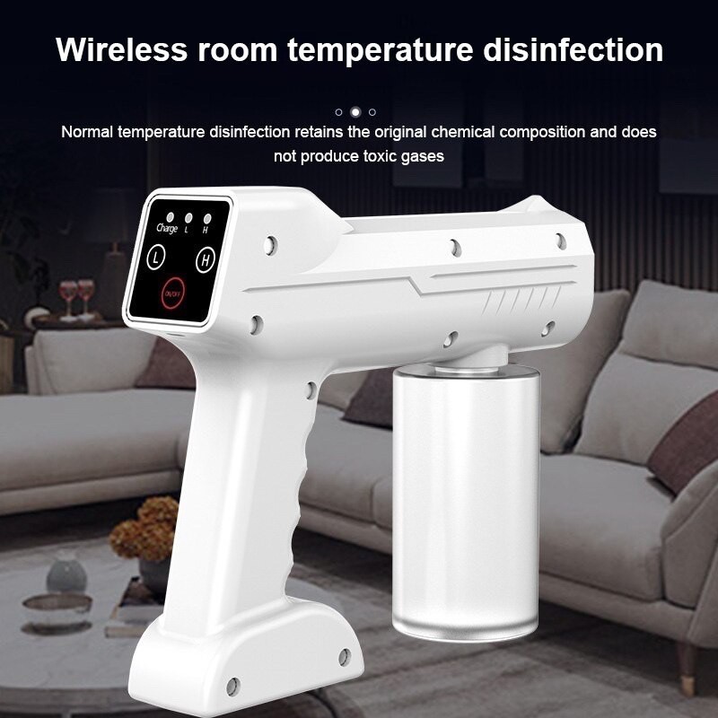 Local Stock Spray Gun Wireless Rechargeable Disinfection Sprayer Nano ...