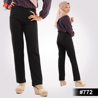 MU SELUAR FESYEN WANITA / SELUAR SLEK FESYEN / SELUAR PANJANG LADIES /  SELUAR PANJANG CASUAL / LADIES LONG PANTS #8003