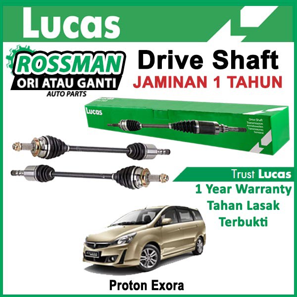 Proton Exora CPS Original Lucas Drive Shaft 1 Year Warranty Shopee