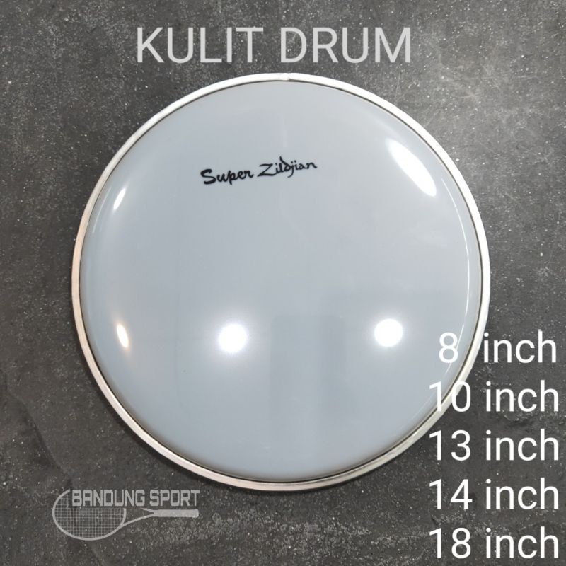 Head Drum Membrane Leather Snare Drum Band Super Zildjian/Zildjian 8 10