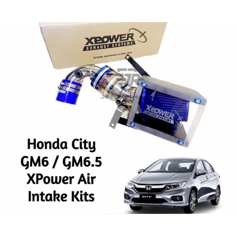 Honda City GM6 GM6.5 2014-2020 With Open Pod Filter - Xpower Air Intake ...