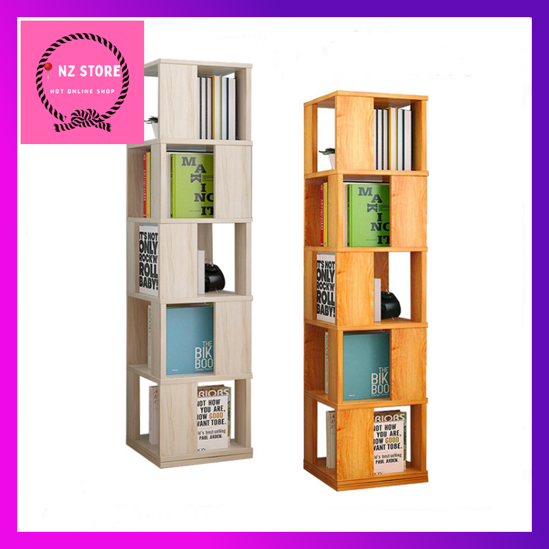 ROTATABLE CORNER BOOK SHELF NZ Store Shopee Malaysia