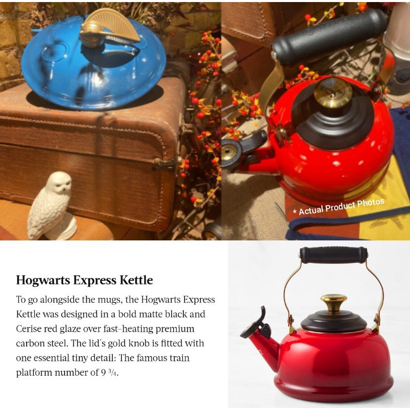 [Ready Stock] Le Creuset Harry Potter Hogwarts Magical Collection Set