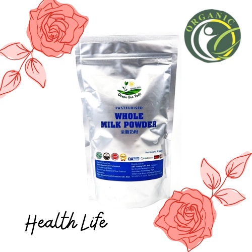 Green Bio Tech Whole Milk Powder 450g | Shopee Malaysia
