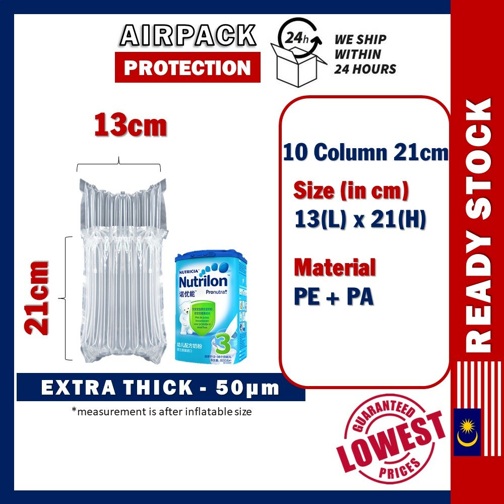 Inflatable Air Bubble air packaging protective Bubble pack wrap pocket