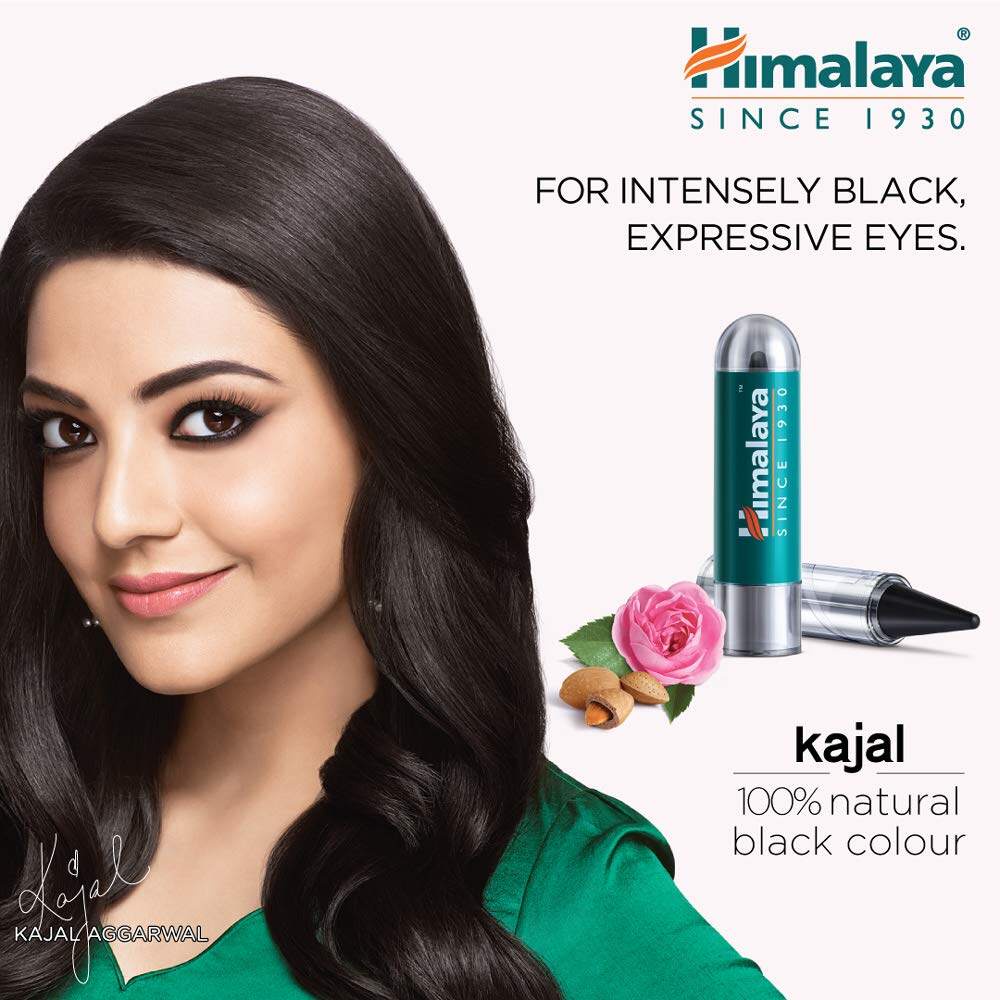 Himalaya Kajal Eye Definer - Black 1g & 2.7g Eyeliner | Shopee