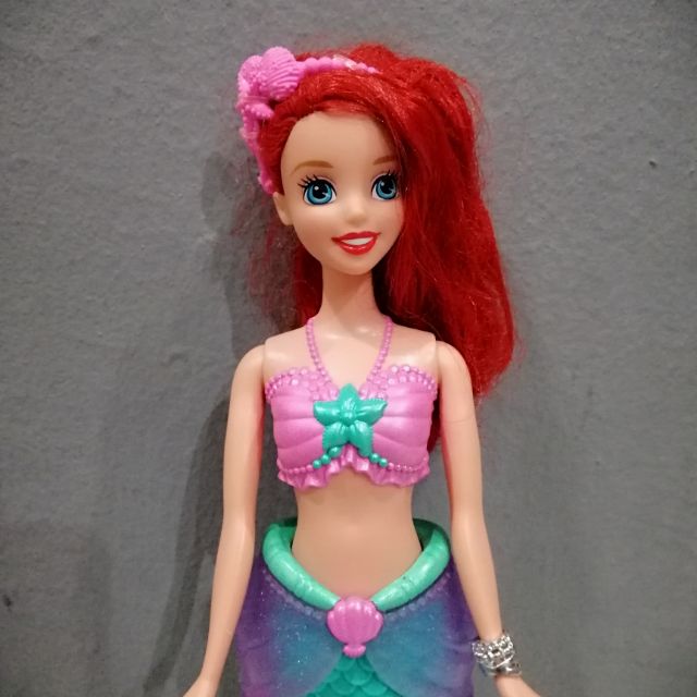 Beautiful 2012 Barbie Mattel Ariel Mermaid Doll for Your Doll House W Red  Hair 