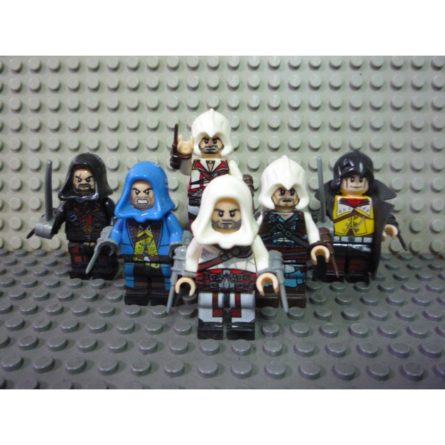 Lego assassin's creed discount minifigures