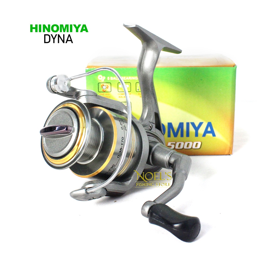 Hinomiya DYNA 5000. Reel Power Handle Spinning Shopee Malaysia