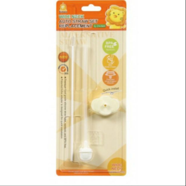 Simba Wide Neck Auto Straw Set Replacement - L (14.5cm) | Shopee Malaysia