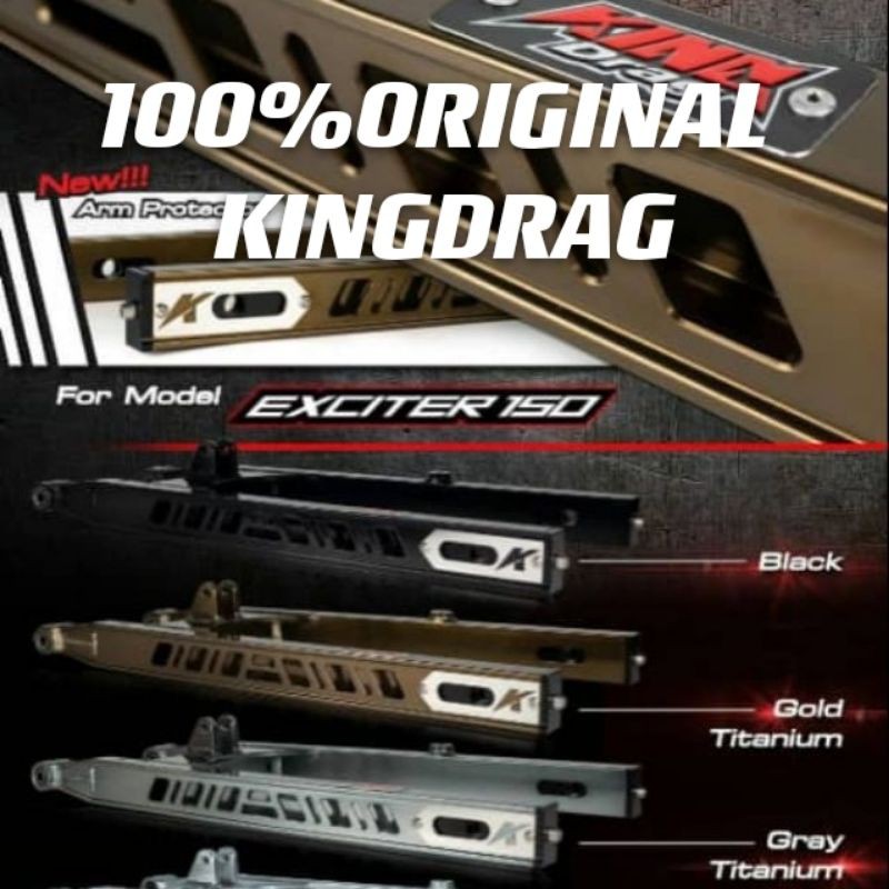 SWING ARM KINGDRAG DRASTER SLOT Y15 EXCITER150 / Y125Z Shopee Malaysia