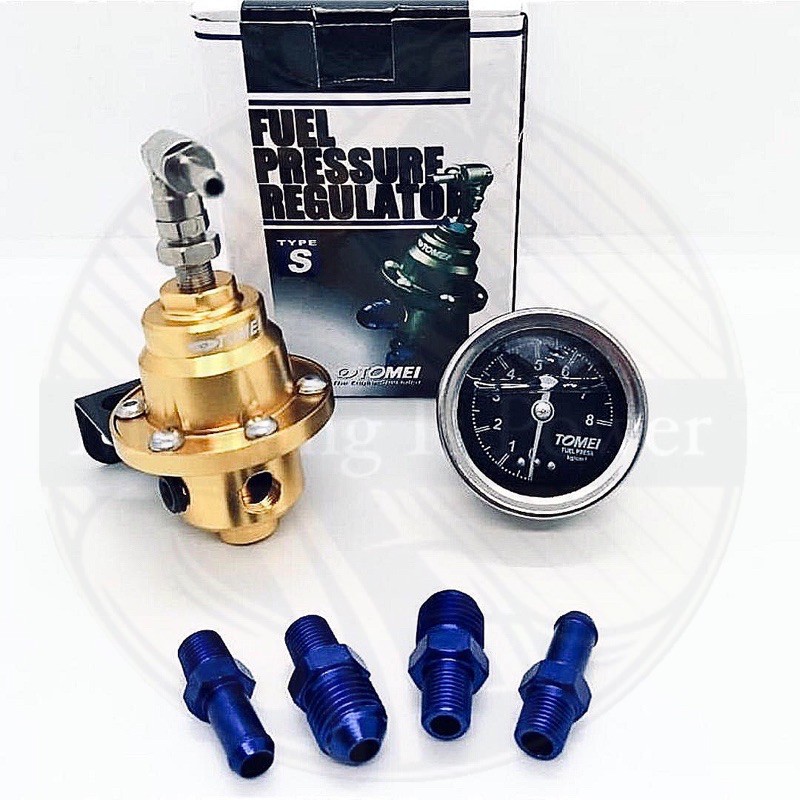 TOMEI FUEL PRESSURE REGULATOR METER GAUGE FULL SET | Shopee Malaysia