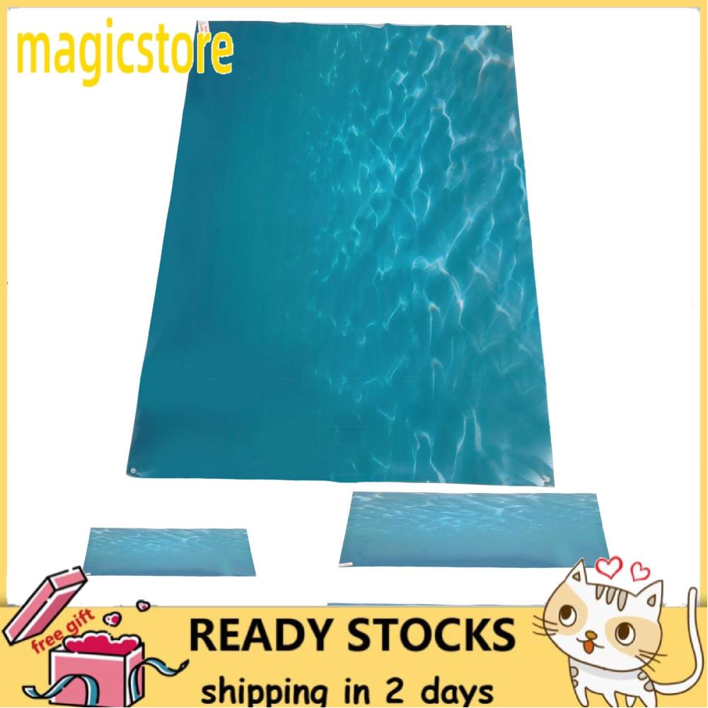 Magicstore Aquarium Poster Fish Tank Background Sticker Odorless PVC 3D
