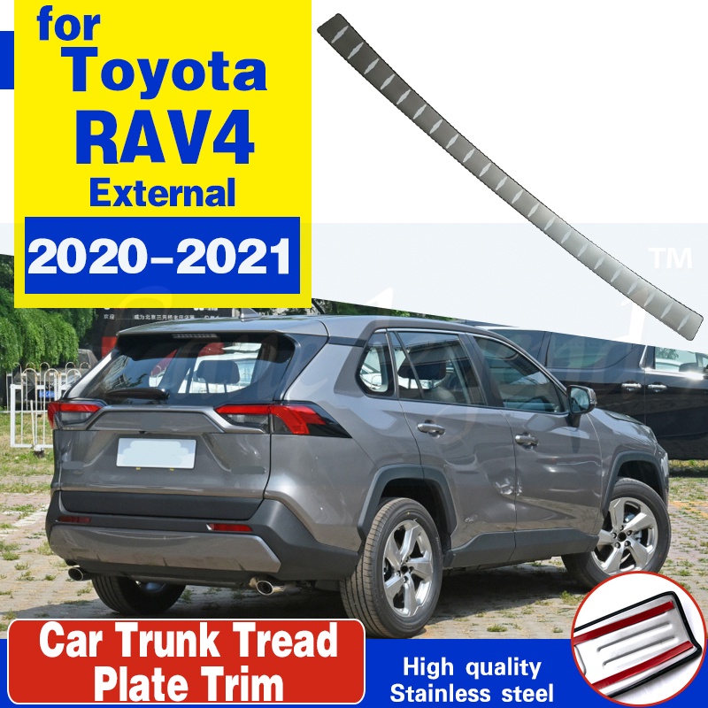 Car-styling Ultra thin stainless steel car Rear Bumper external ...
