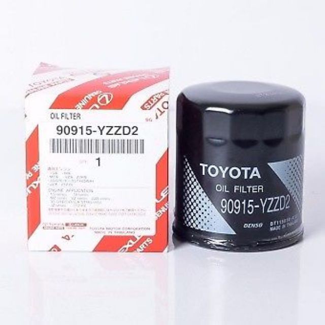 Toyota Oil Filter 90915-YZZD2 For Hilux Innova Fortuner Hiace Estima ...