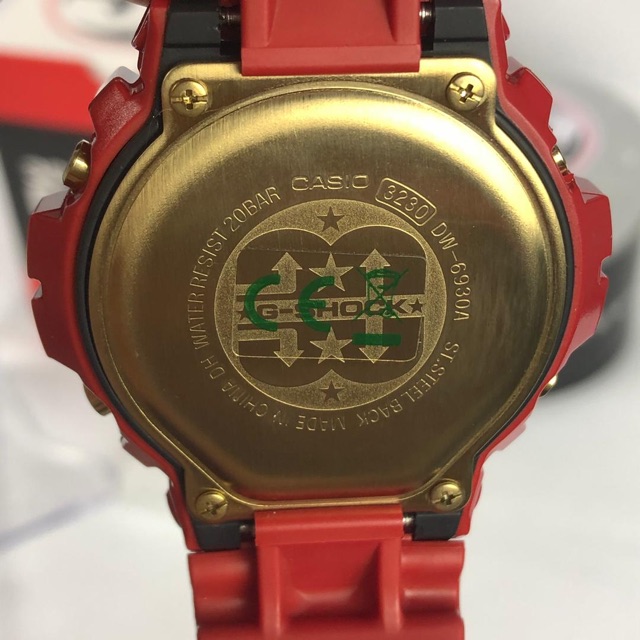 Casio G-Shock 30th Anniversary Designed By Eric Haze Red