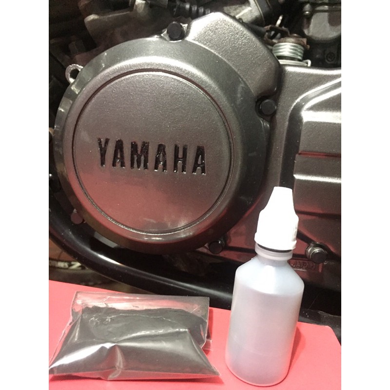 Yamaha RXZ - Powder Paint Cover Engine (Glossy Black) | Shopee Malaysia