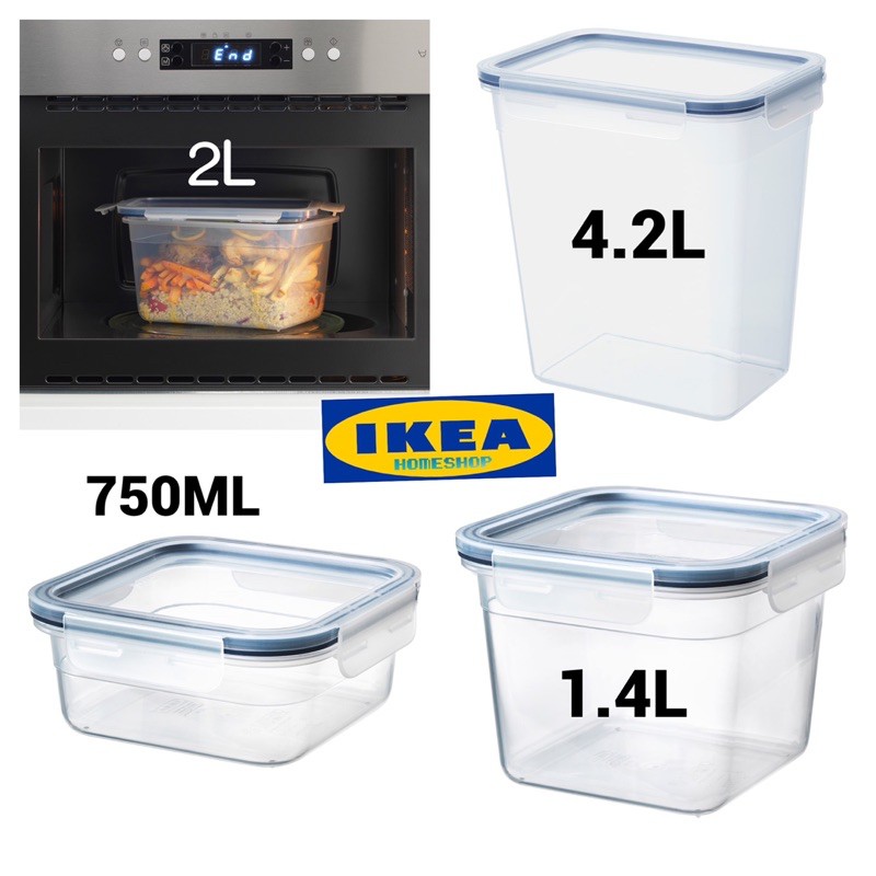 IKEA 365+ BPA FREE Food container microwave safe Food Storage Bekal