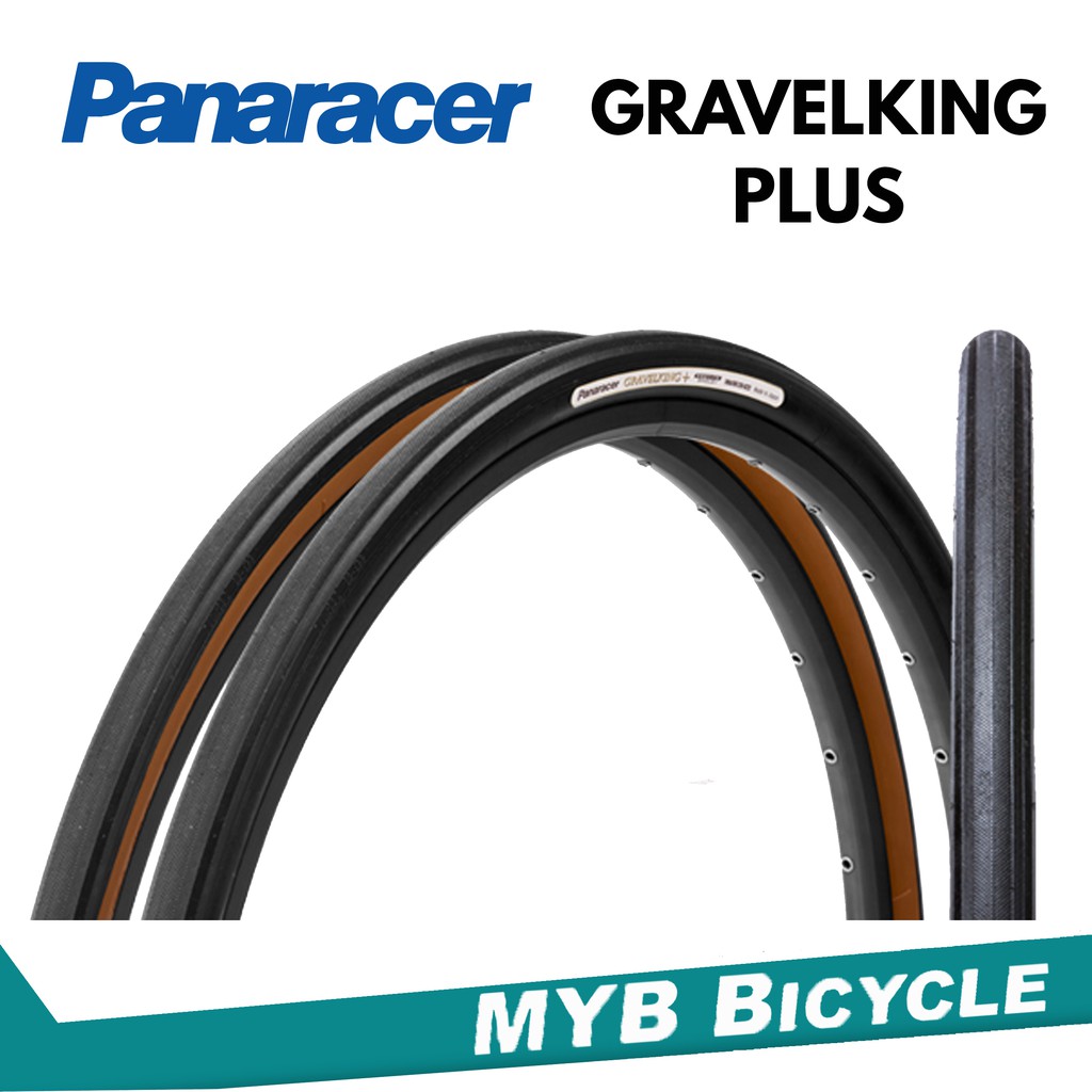 PR020- PANARACER GRAVEL KING TYRE 700 X 28C 28-622 FOLDING (RF728-GK-B ...