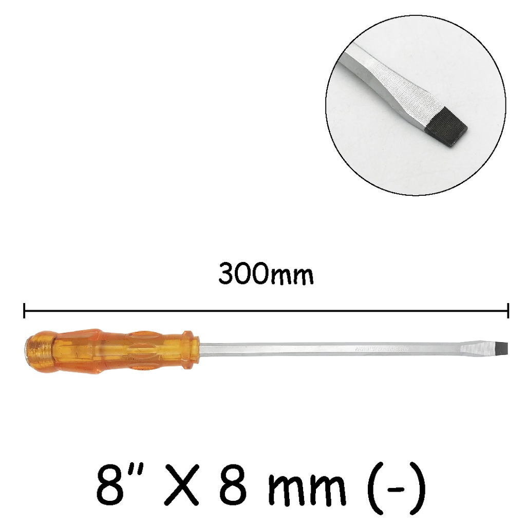 NTT DIY Heavy Duty Screw Driver Impact Screwdriver Flat / Philips Head ...