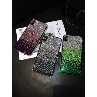 Luxury Gradient Diamond Glitter Casing iPhone15 Pro Max 14 Pro Max 13 ...