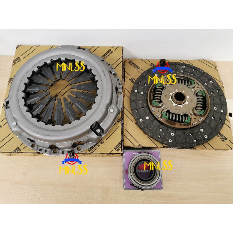 TOYOTA HILUX VIGO KUN25 HIACE KDH200 CLUTCH KIT SET, CLUTCH COVER, CLUTCH DISC, CLUTCH BEARING