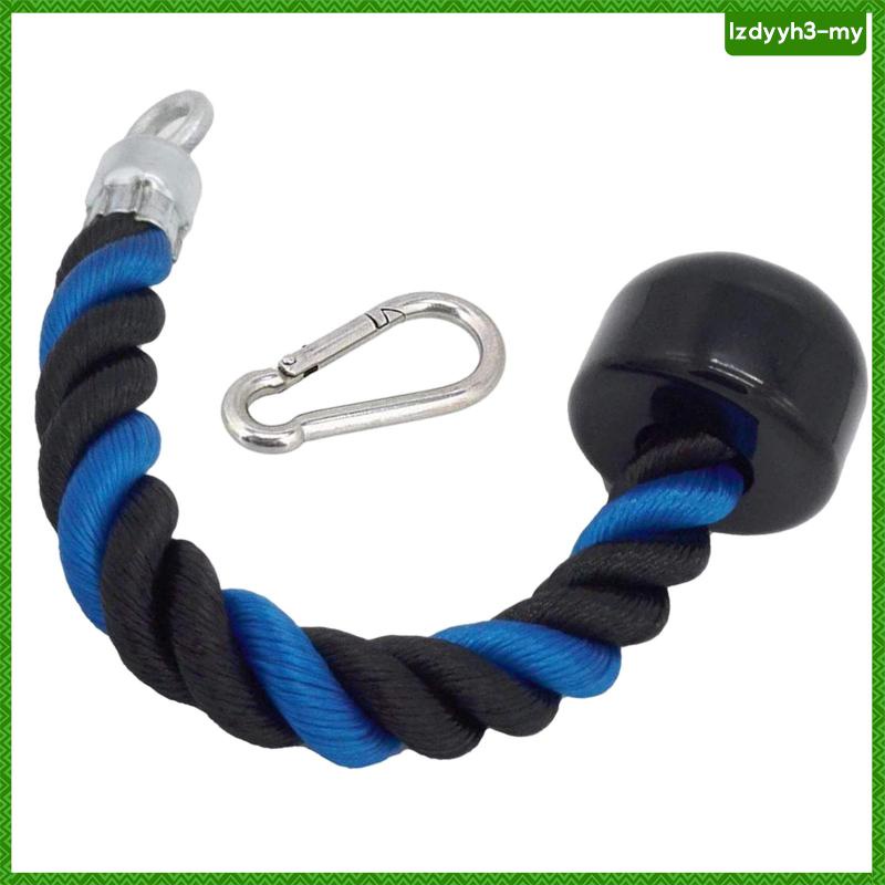 Triceps Rope Single Grip Pulley Cable Attachment Pull Down Lat Handle 