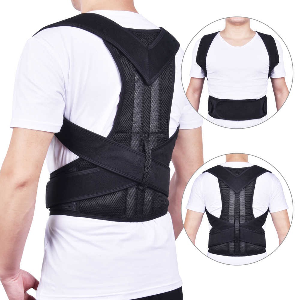 Adjustable Posture Corrector Back Support Shoulder Back Brace