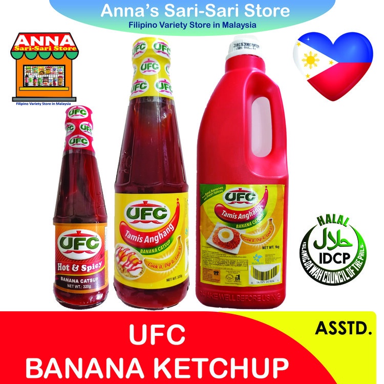 UFC BANANA KETCHUP 320g, 550g, 1 Kilo, & 2 Kilo Shopee Malaysia