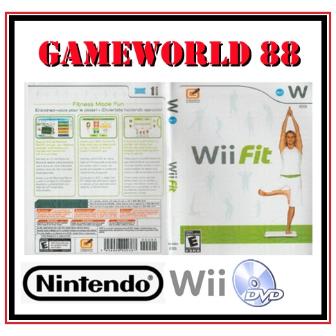 Nintendo Wii Game Wii Fit Shopee Malaysia