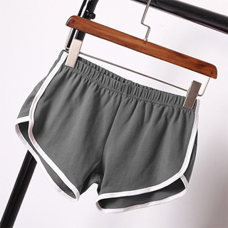 Summer Shorts Women Sports Shorts Gym Workout Waistband Skinny Short