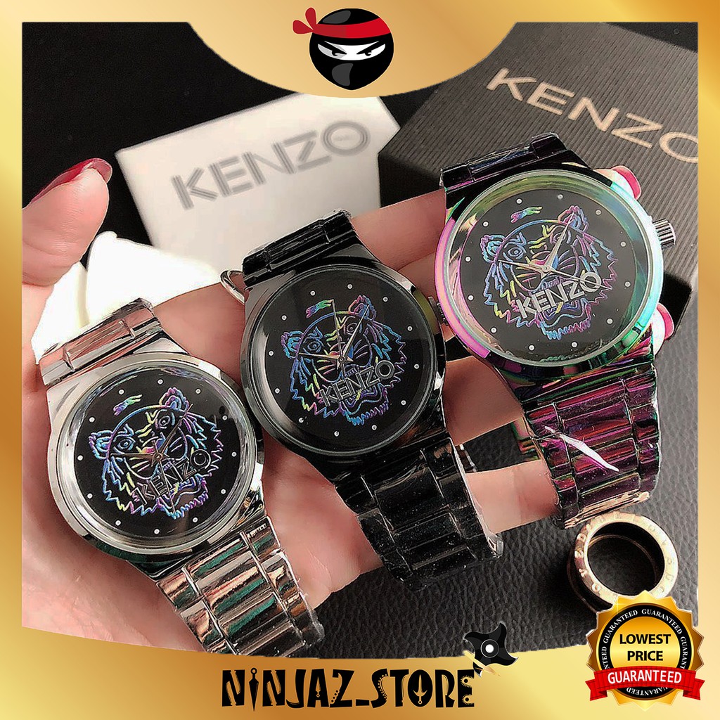 Malaysia 6Months Warranty New Arrivals High Quality Kenzo Analog Quartz Stainless Steel Men Watch Jam Tangan Lelaki Shopee Malaysia