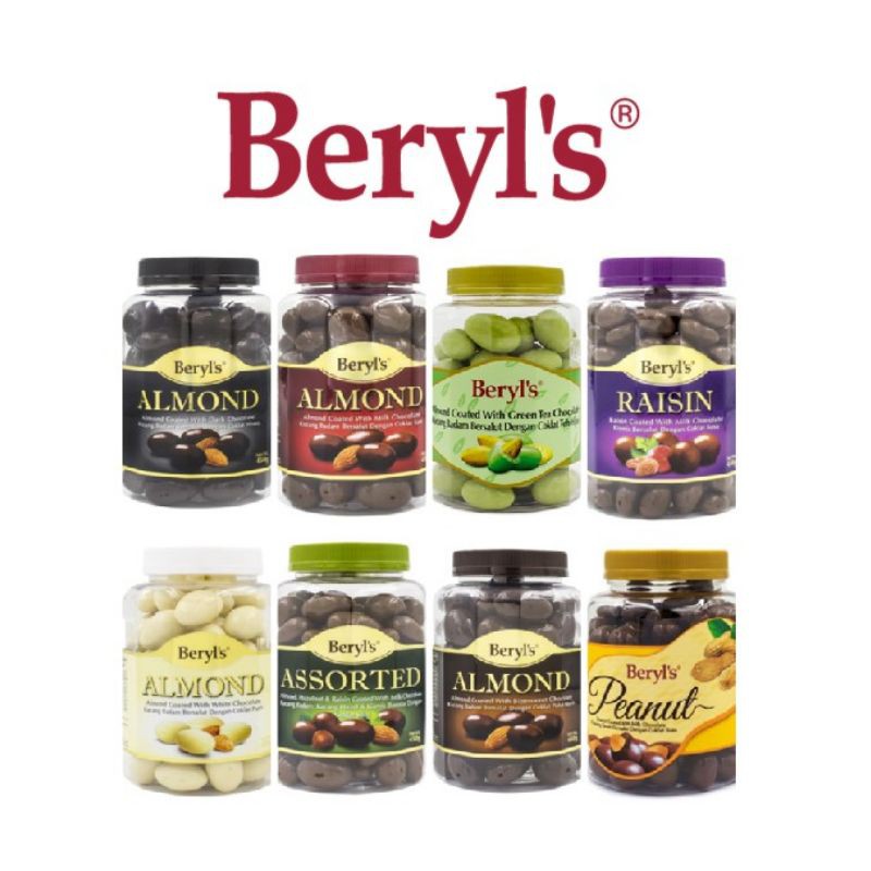 Beryls Chocolate Jar 450g (7 Flavour) | Shopee Malaysia