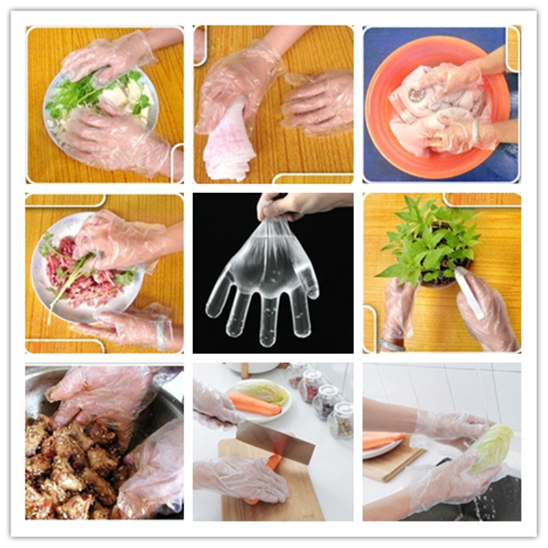 Spot 100 in thin disposable disposable gloves | Shopee Malaysia