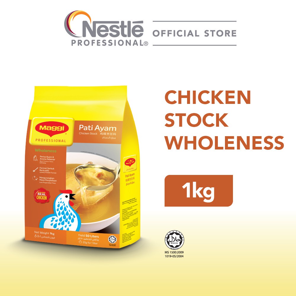 Maggi Chicken Stock Wholeness 1kg Shopee Malaysia