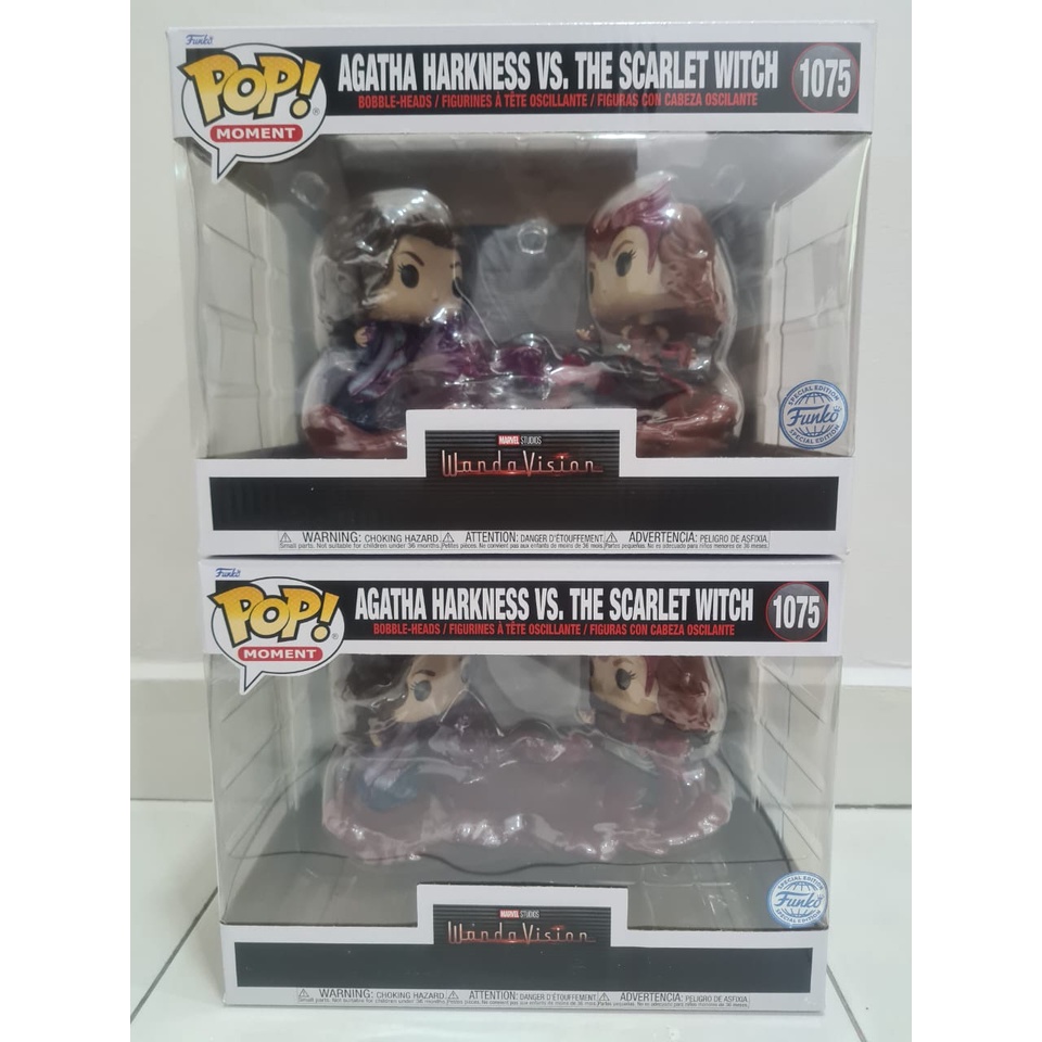 Funko Pop Moment Marvel- WandaVision - Agatha Harkness Vs The Scarlet ...