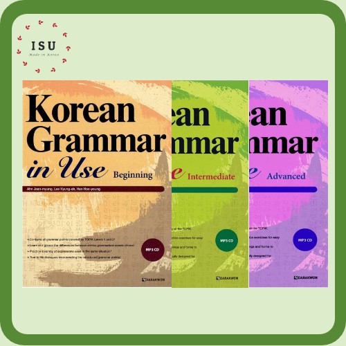 Korean Grammar in Use Beginning/Intermediate/Advanced (English Version) Shopee Malaysia