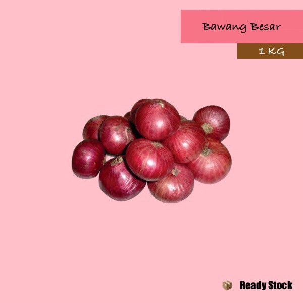 Bawang Merah Besar 1kg Red Onion Shopee Malaysia