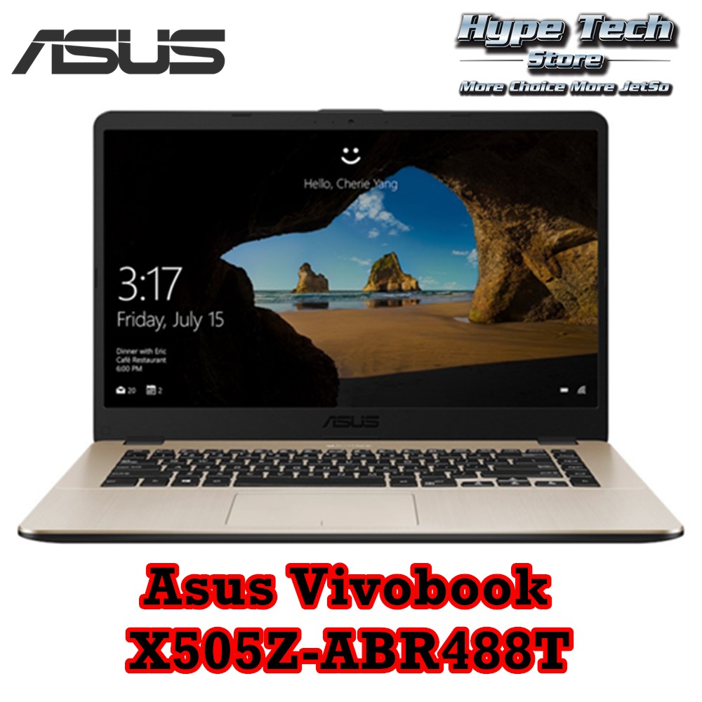 Asus Vivobook X505z Abr488t 15 6 Laptop Gold R3 2200u 4gb 1tb Vega 3 W10 Shopee Malaysia