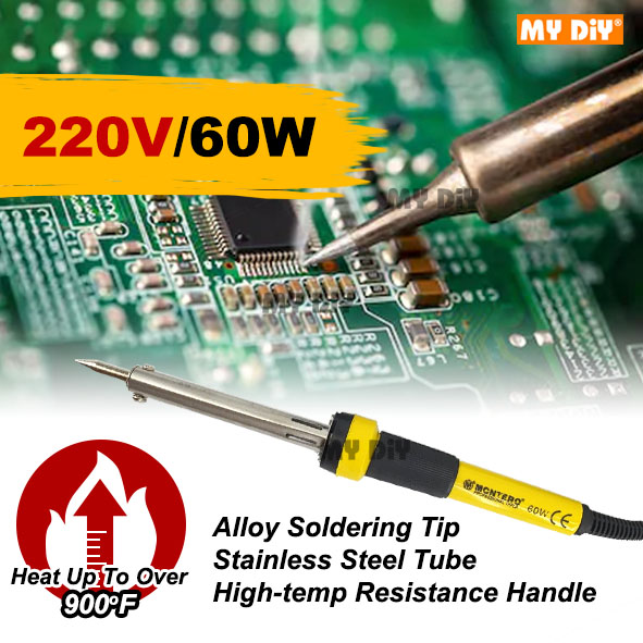 MYDIYHOMEDEPOT Montero Heavy Duty Soldering Iron 60W Soldering Iron
