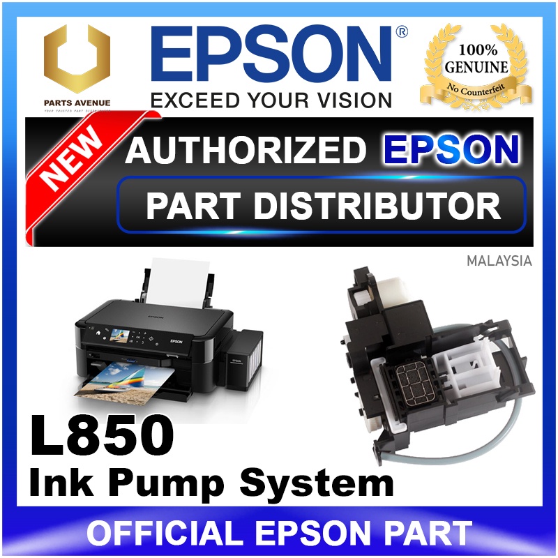 Official Epson L850 Ink System L850 Ink Pump System Assembly L850 Capping Station Ink Tank 8447
