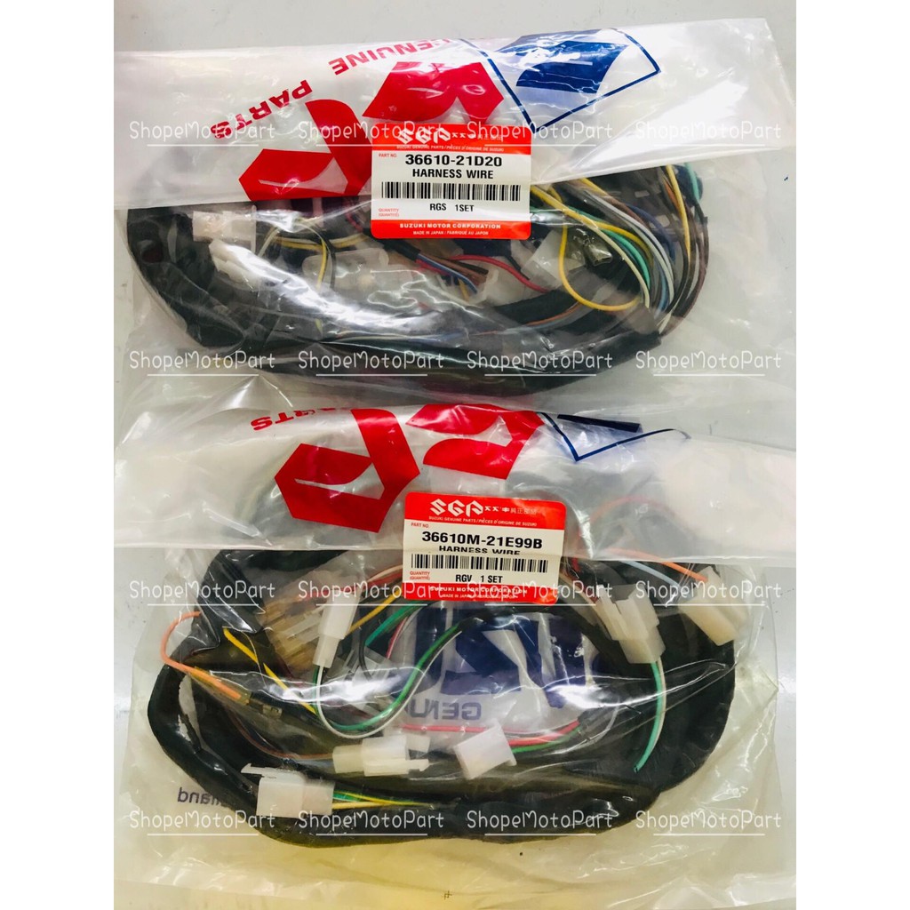 WIRE WYRE HARNESS WIRING SET SUZUKI RG 110 RGS RG110 SPORT RGV120 RGV ...