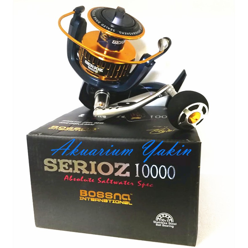 BOSSNA SERIOZ REEL PANTAI MESIN PANCING SURF REEL 8000 10000