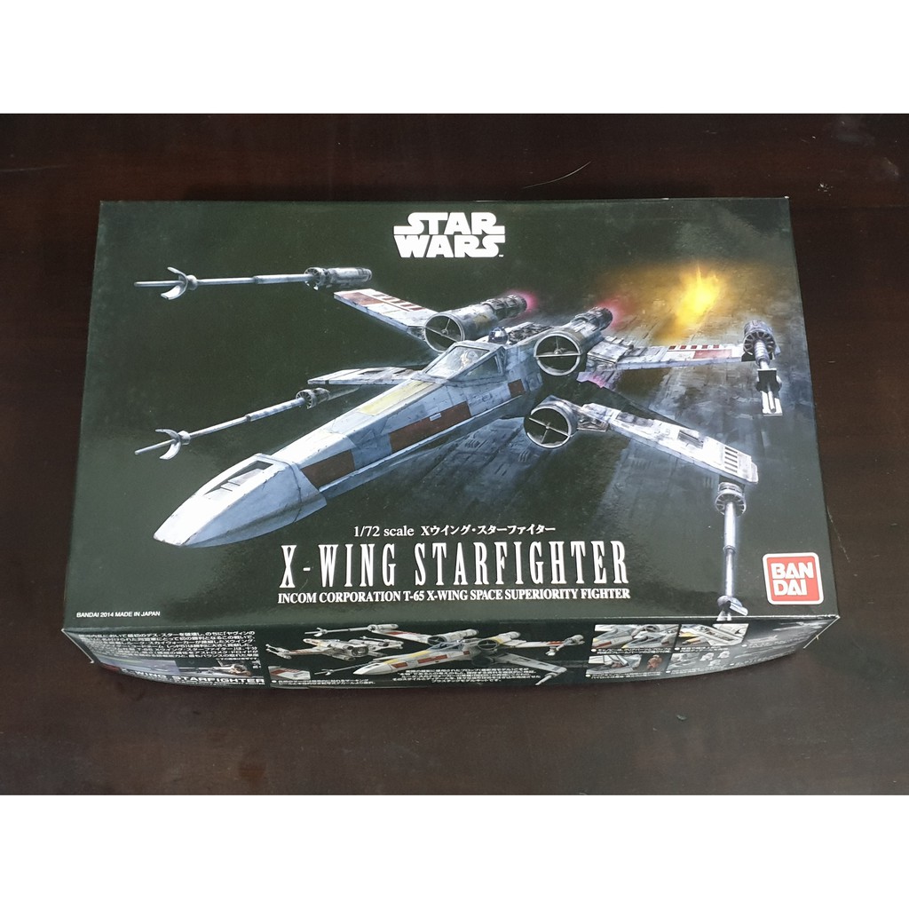 Bandai star wars 2024 x wing starfighter