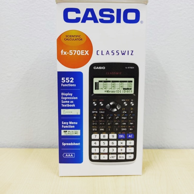 Scientific Calculator Casio FX 570EX / FX 991EX | Shopee Malaysia