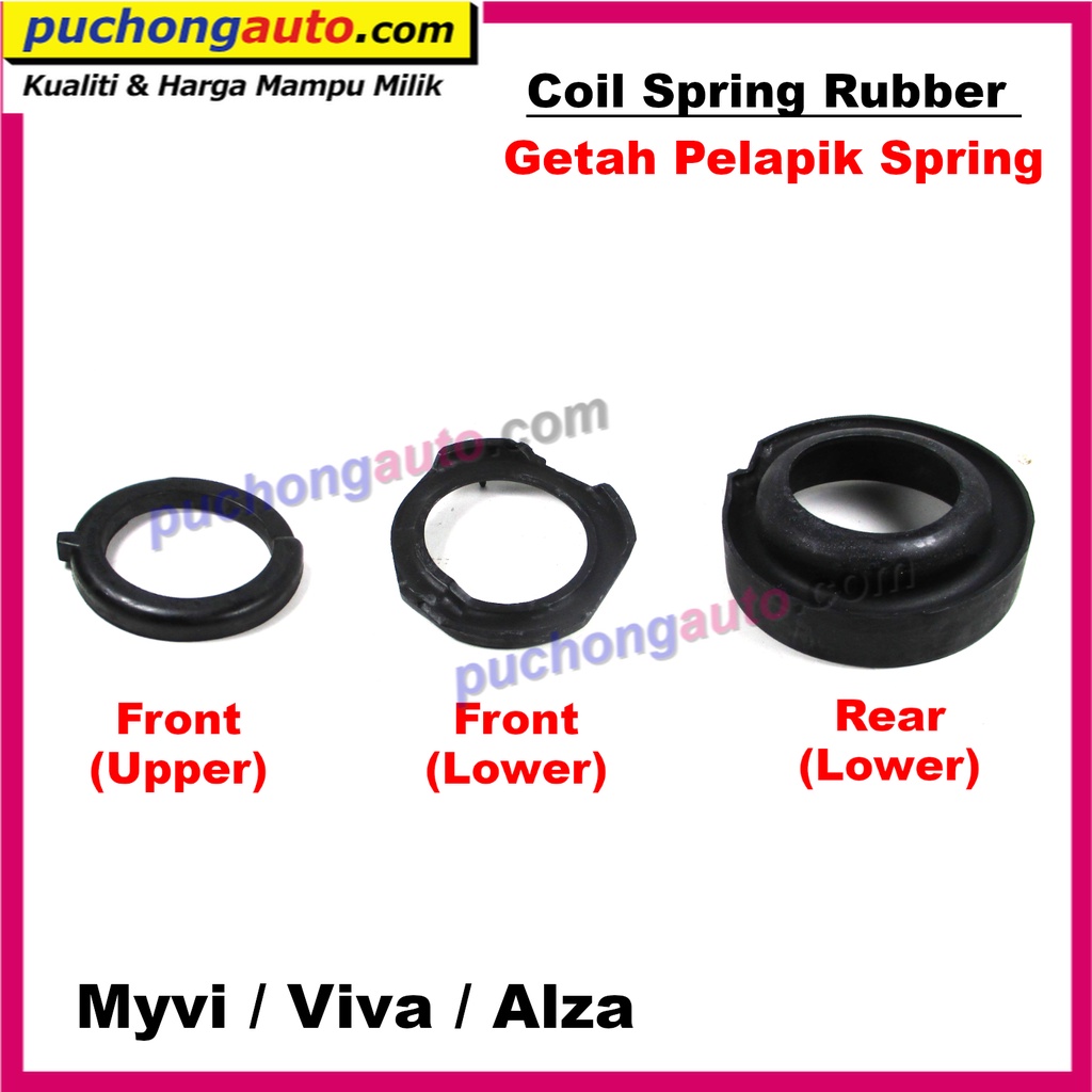Perodua Viva Alza Myvi Old Myvi Lagi Best - Front / Rear Coil Spring ...