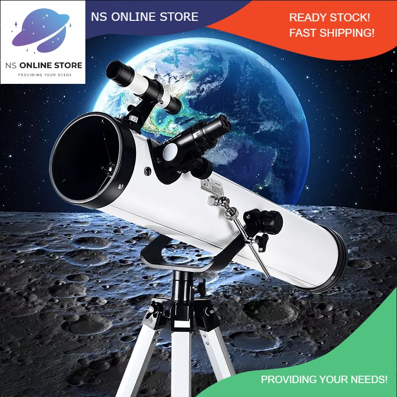 F70076 / F76700 Telescope 350X Zoom Professional Teleskop Astronomy ...